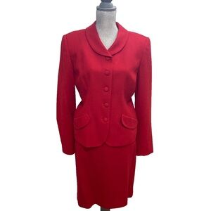 Used Clifford Wills Red Size 12 2 Pice Suit